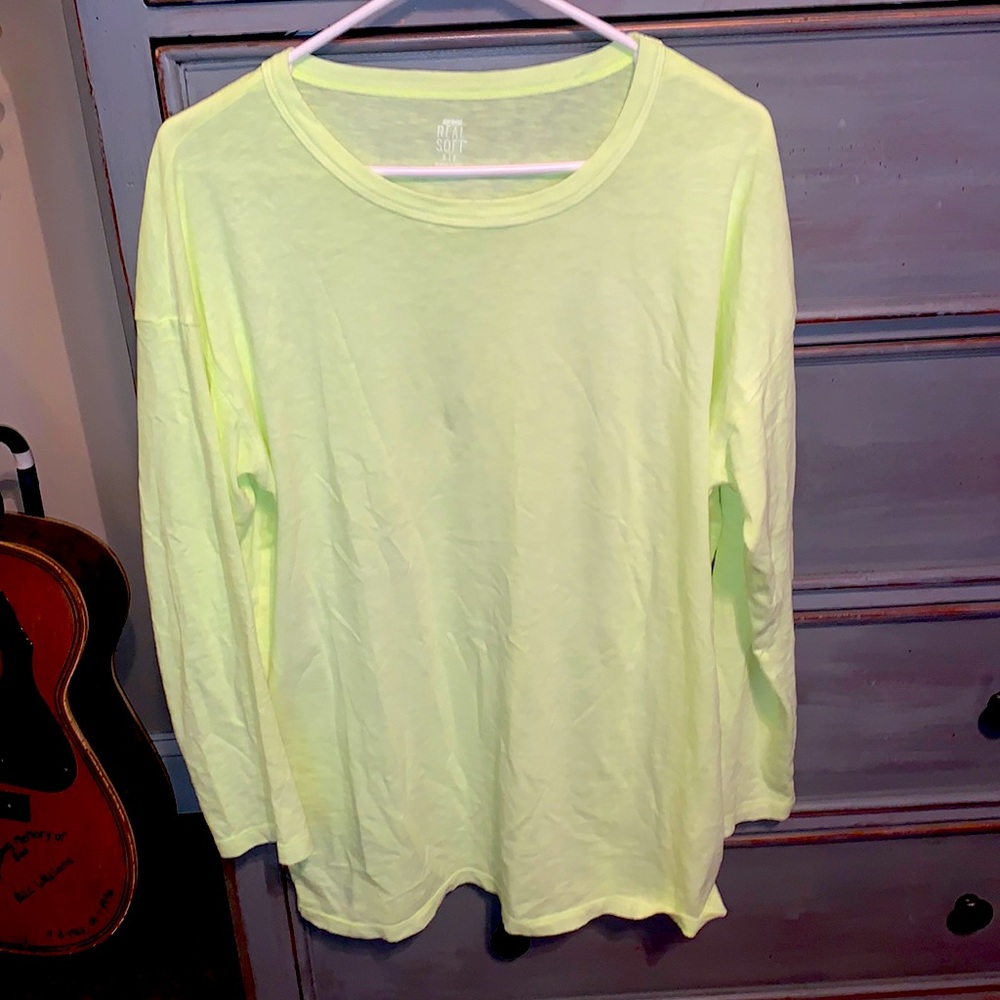 Aerie Real Soft Long Sleeve Tee